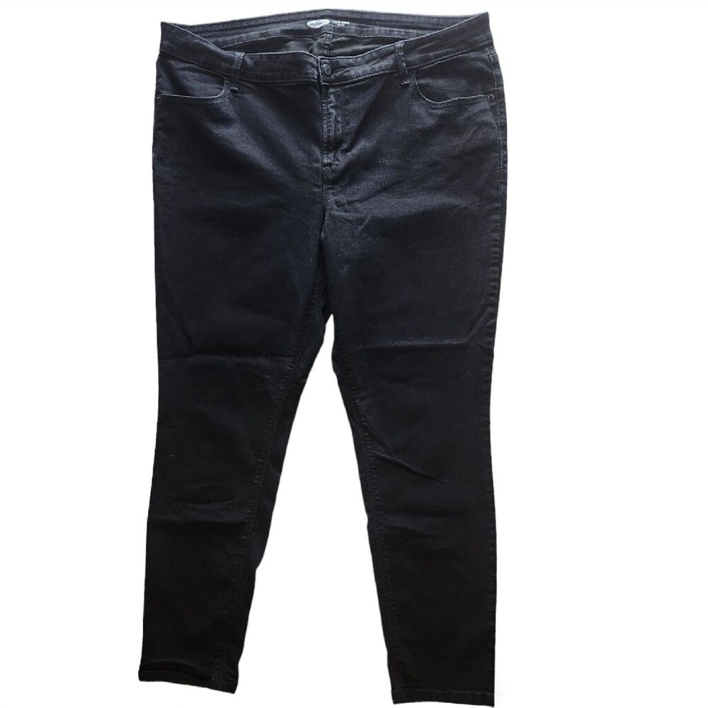 Old Navy Jeans Denim Super Skinny Mid Rise Pockets Belt Loops Women's Size 18